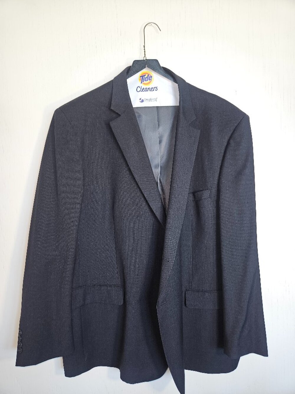 Wilke-Rodriguez Men's Black Wool Suit Jacket 56-Long